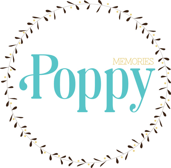 Circular Poppy Memories Logo