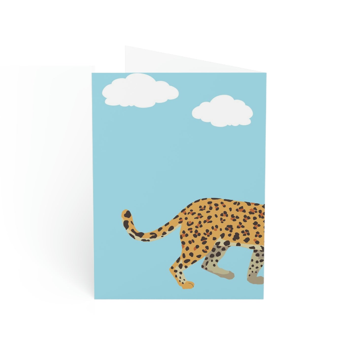 Leopard Birthday Cards